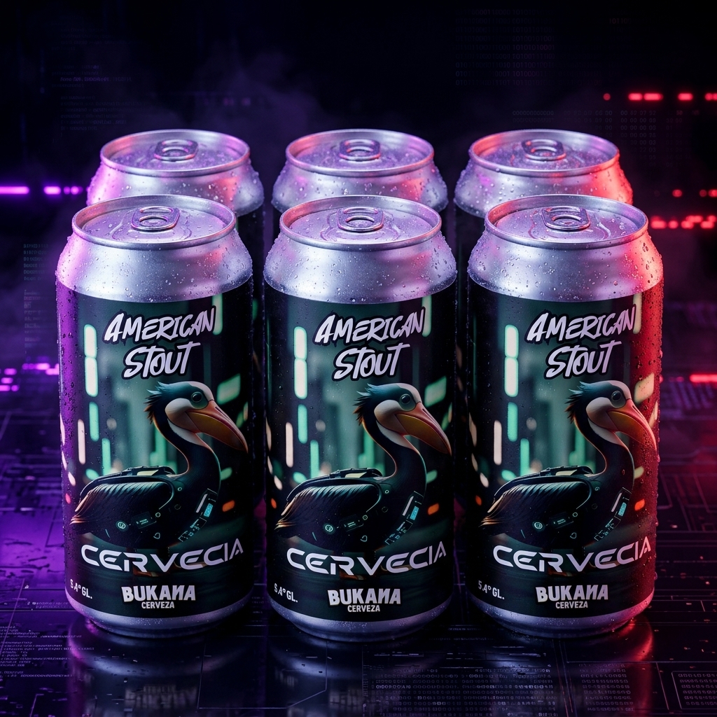 Pack 6 CervecIA American Stout